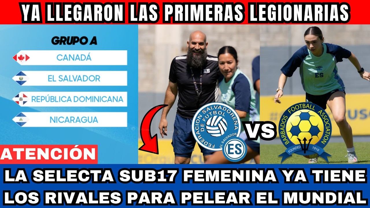 YA LLEGARON LAS PRIMERAS LEGIONARIAS A LA SELECTA PARA ELIMINATORIAS AL MUNDIAL Y LA SUB17 FEMENINA