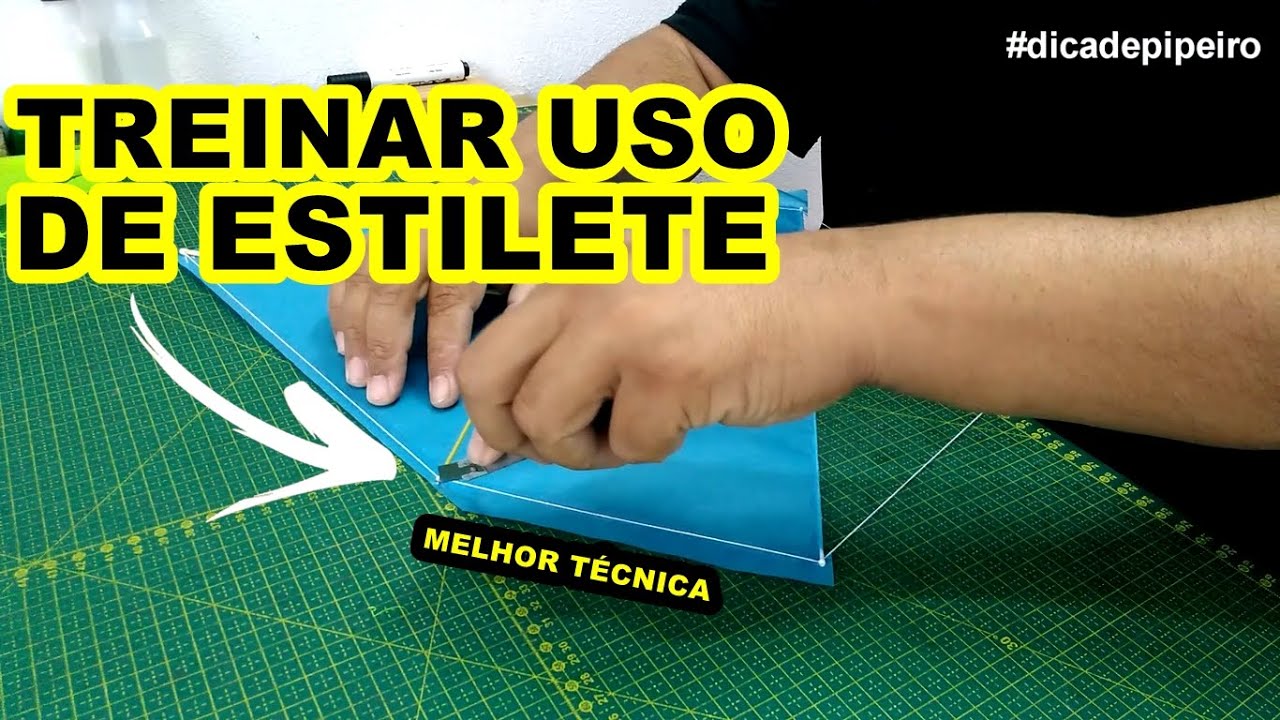 Dica para Ficar FERA NO ESTILETE Fazer Pipa DICADEPIPEIRO