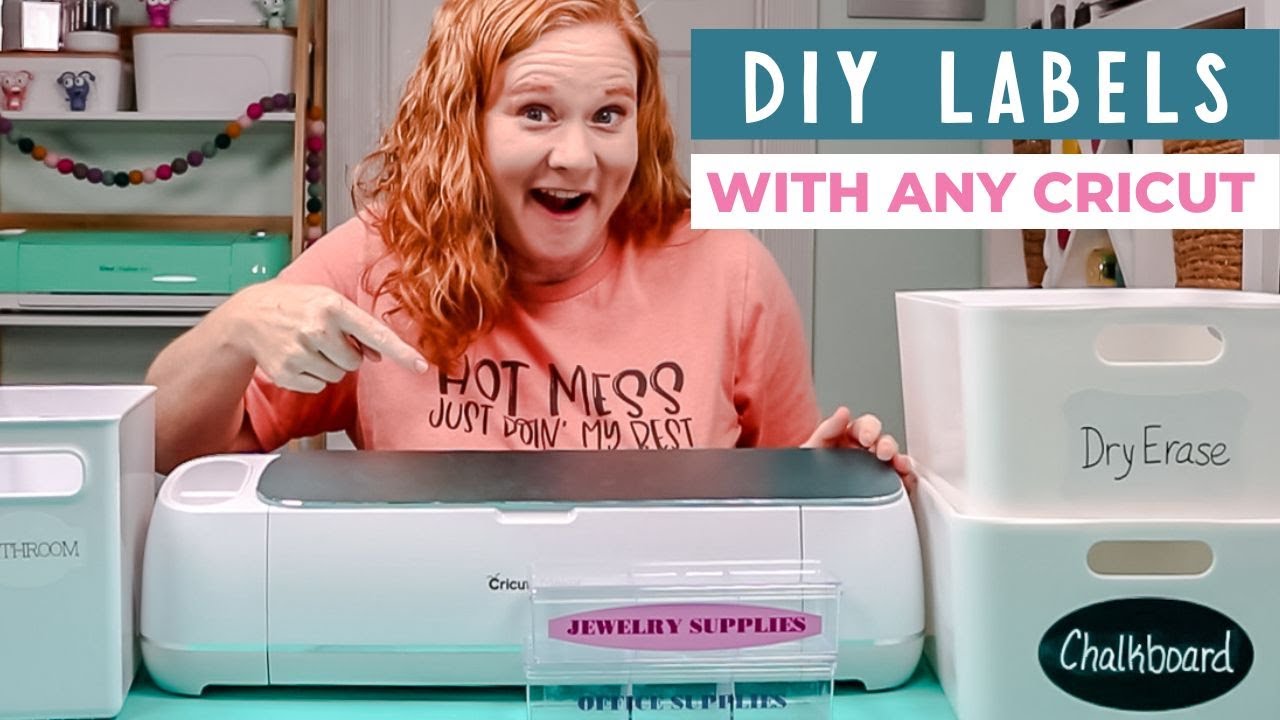 DIY Labels with ANY Cricut Machine