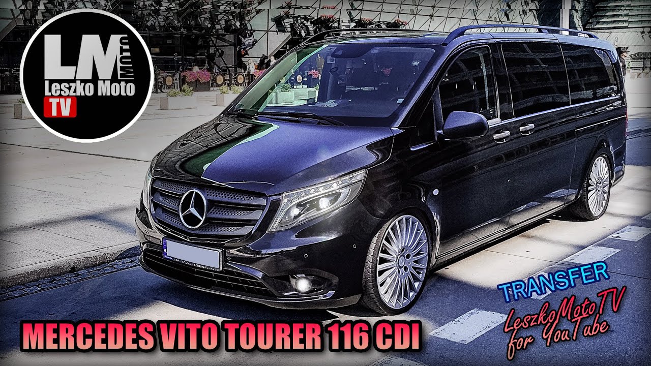 MERCEDES VITO TOURER 116 - ZROBIMY TRANSFER NA LOTNISKO