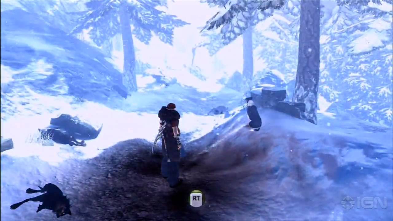 Fable III Gameplay: Combat in the Snow - E3 2010