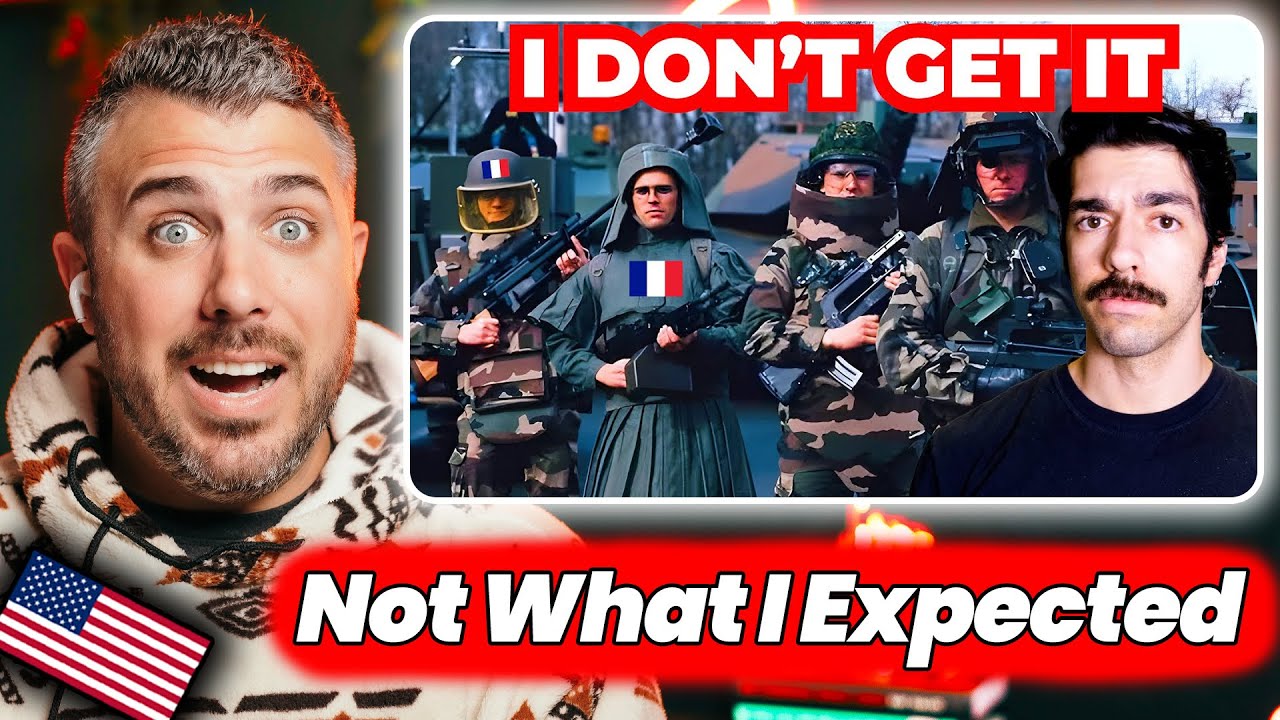 American Reacts to 'France’s Military is Weird' 😳