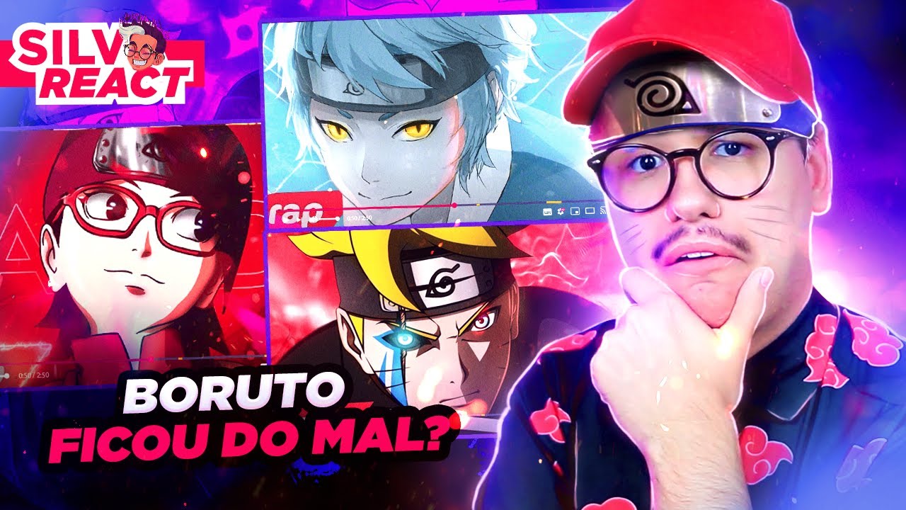 Esse RAP me deixou CURIOSO!! | Rap do Boruto, Mitsuki e Sarada - Meckys 3 em 1