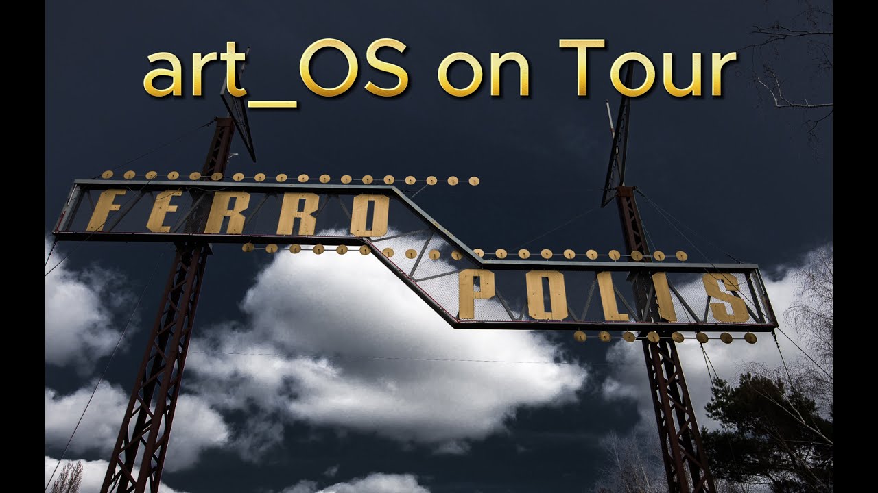 Ferropolis, die Stadt aus Eisen, art_OS on Tour