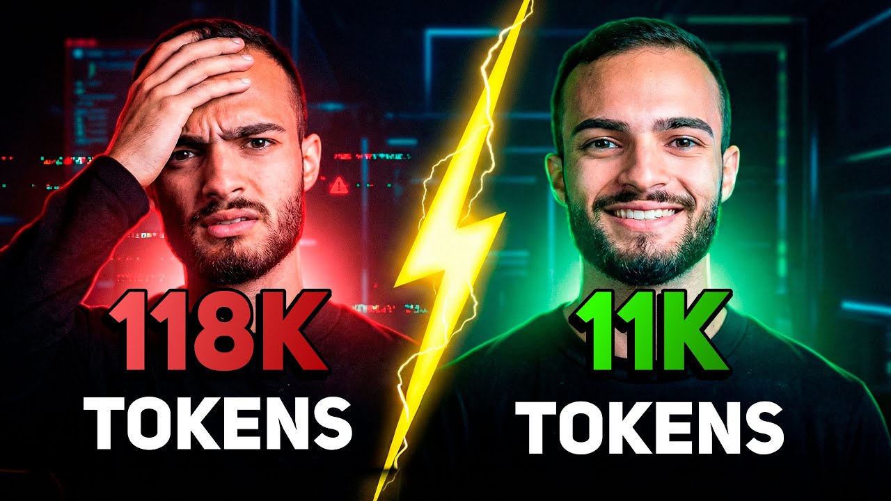 SUBAGENTS: Usei 118.000 TOKENS e só gastei 11.000