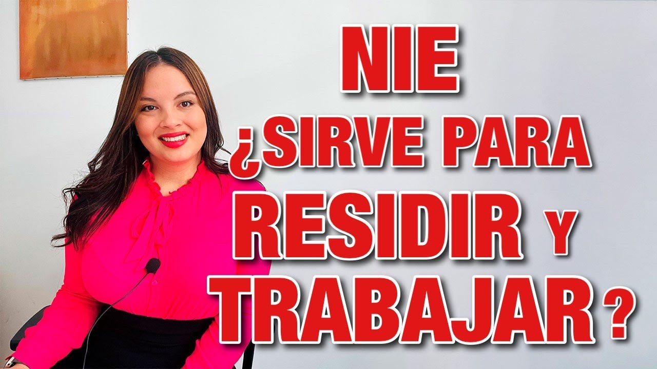 EMIGRANTES ✈️ 🇪🇸 - NIE ¿Sirve para RESIDIR y TRABAJAR en ESPAÑA? 🇪🇸