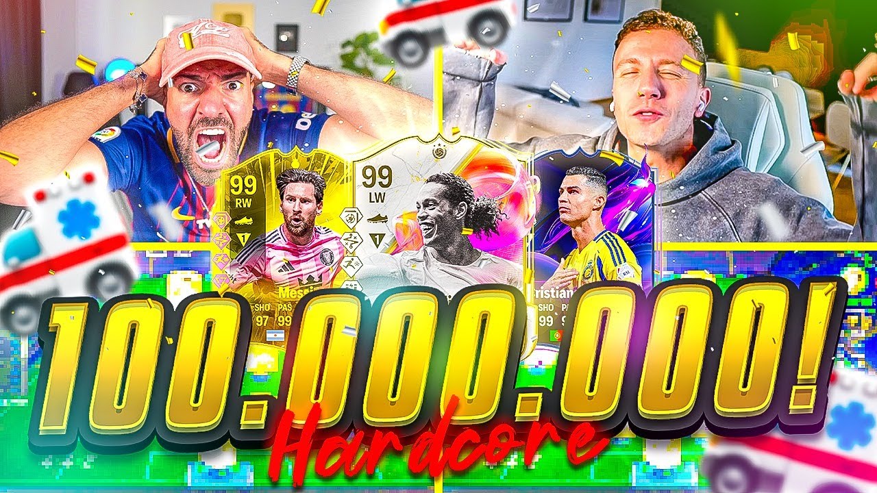 1 TOR = 1 DISCARD 🚨100 MIO COINS HARDCORE SBB ENDET SCHLIMM 🔥☠️ EA FC 25