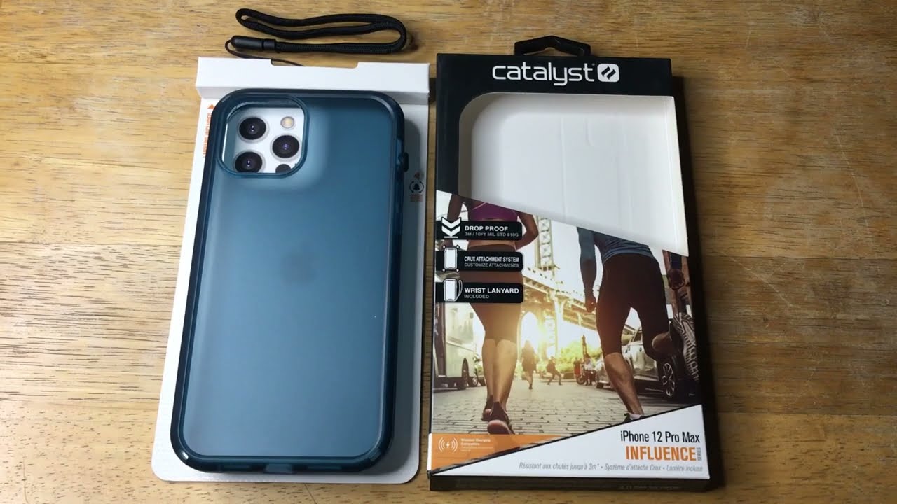 Catalyst Influence Blue iPhone 12 Pro Max Case Accessory Review 2-25-22