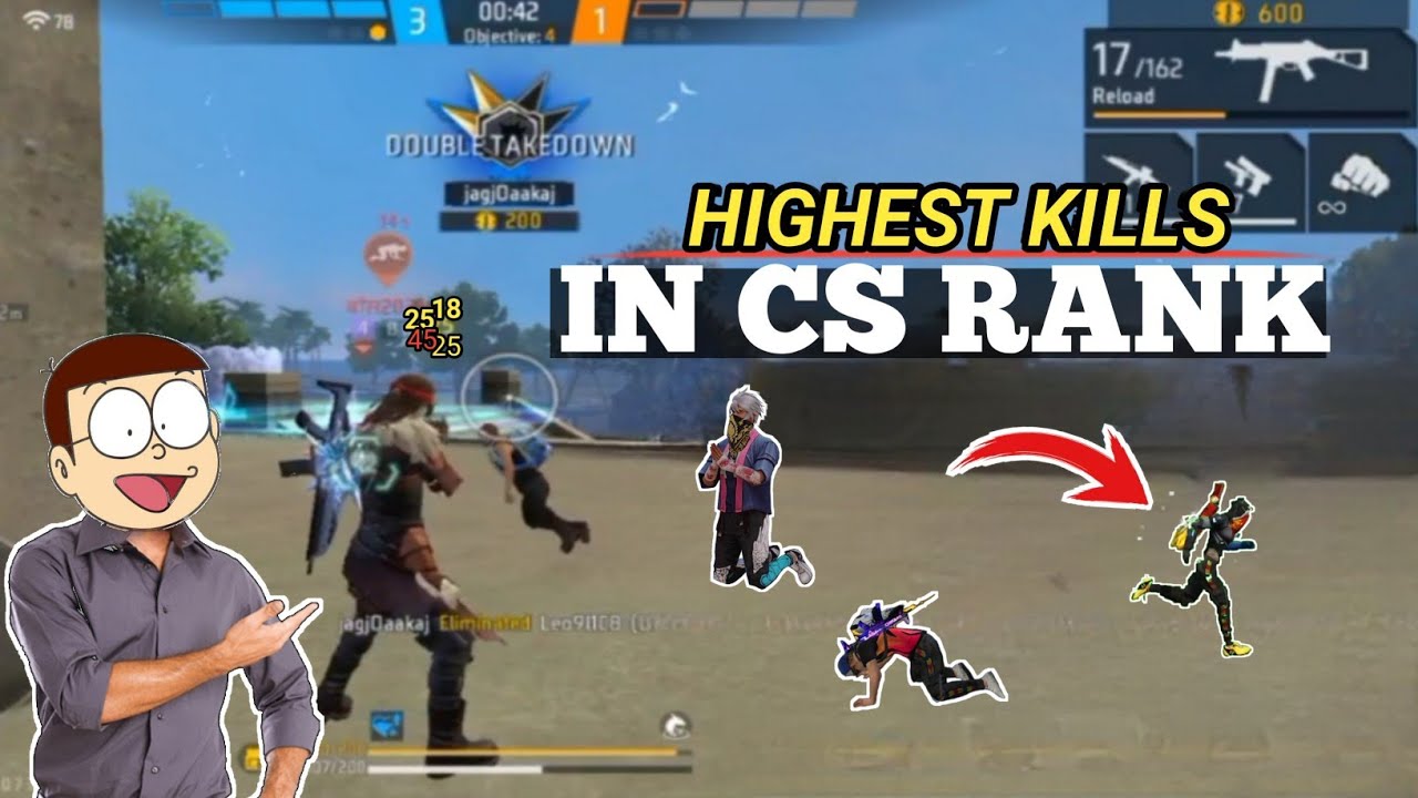 HIGHEST KILLS☠️ IN CS RANK❤❤❤ BY PANCHANAN MOHAPATRA GARENAFREEFIRE GAMEPLAY LIPUBHAI VIRALVIDEO