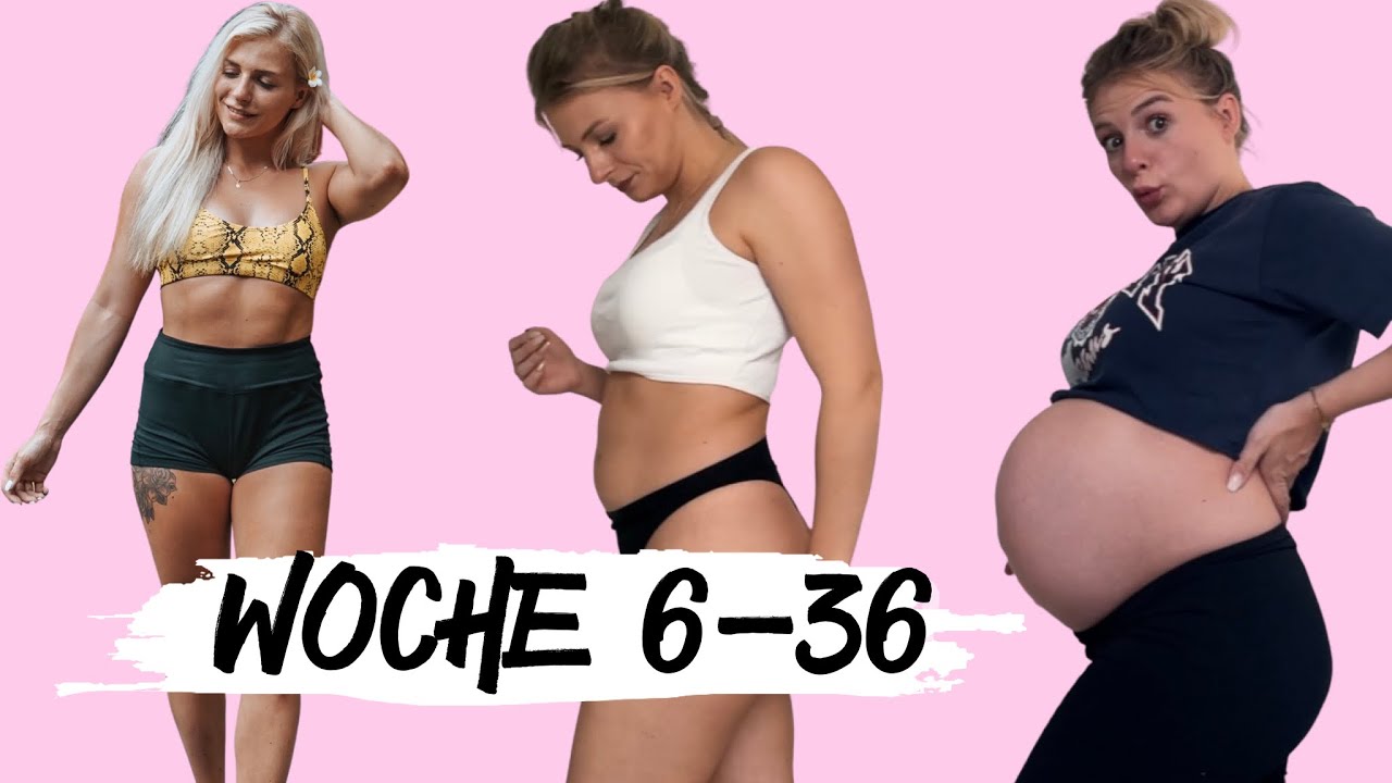 Meine Schwangerschaft - Babybauch Transformation (Woche für Woche 6-36.)