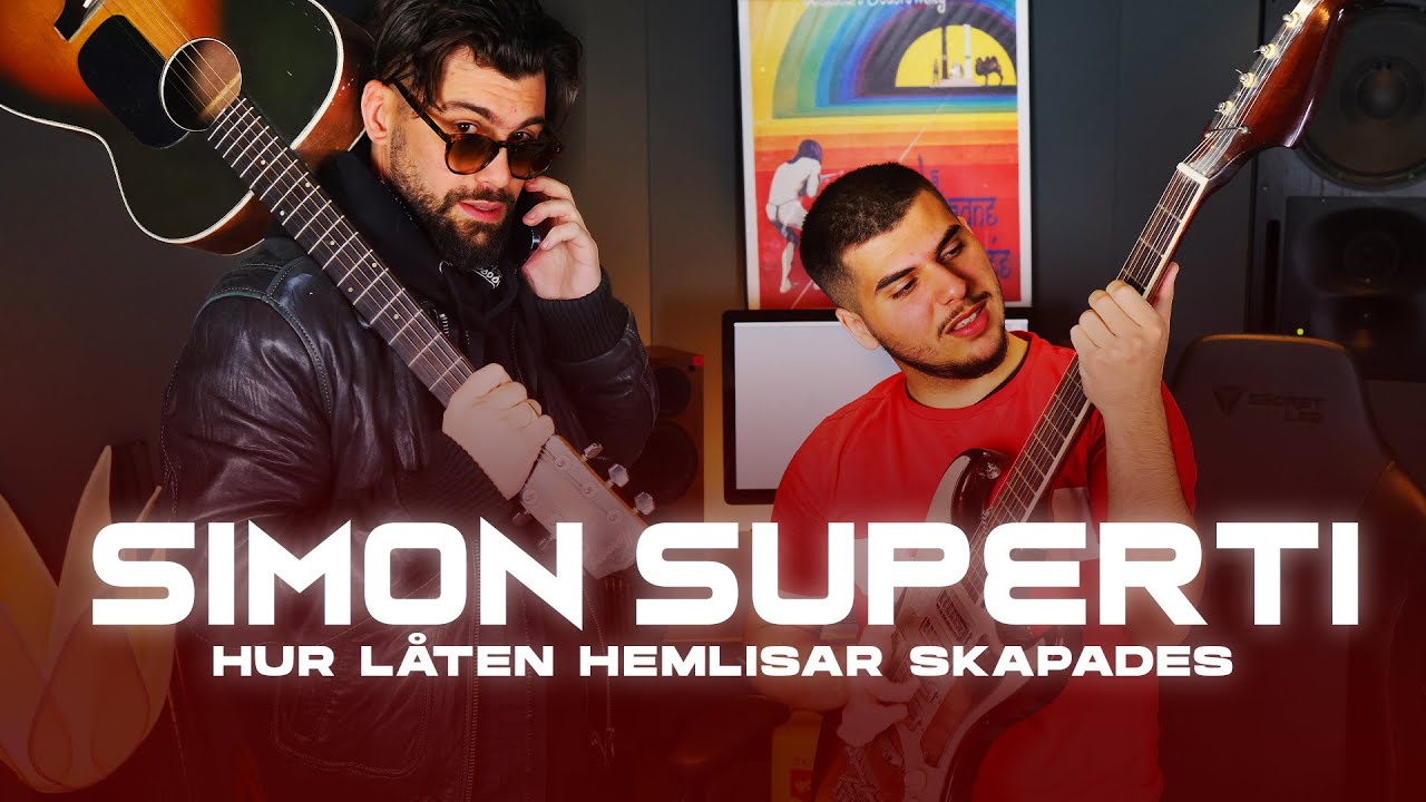 Simon Superti visar hur låten 