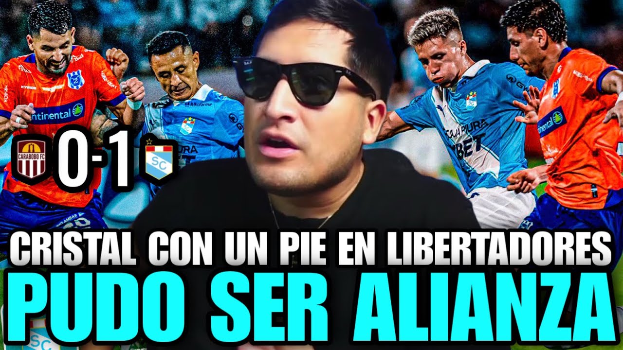 CRISTAL LE GANA A CARABOBO EN VENEZUELA 💥 CLASIFICARÁN A FASE DE GRUPO DE LIBERTADORES 🔥