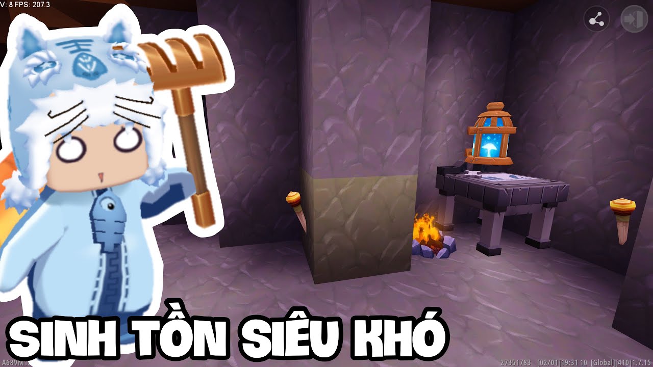 Meowpeo Khóc Thét Vì Thử Thách Sinh Tồn Khó Nhất Lịch Sử Mini World