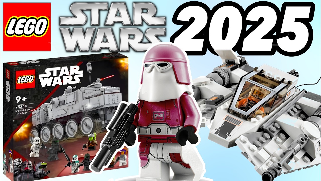 New LEGO Star Wars 2025 Leaks! (We're getting a turbo tank instead of a UT-AT)