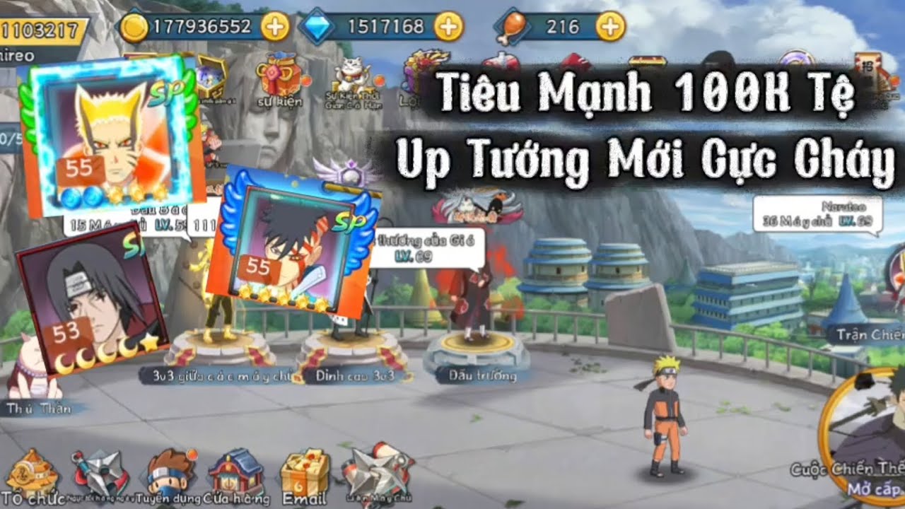 Đại Chiến Lục Đạo X7 #1: Tiêu Mạnh 100K Tệ Up Tướng Mới Cực Chất
