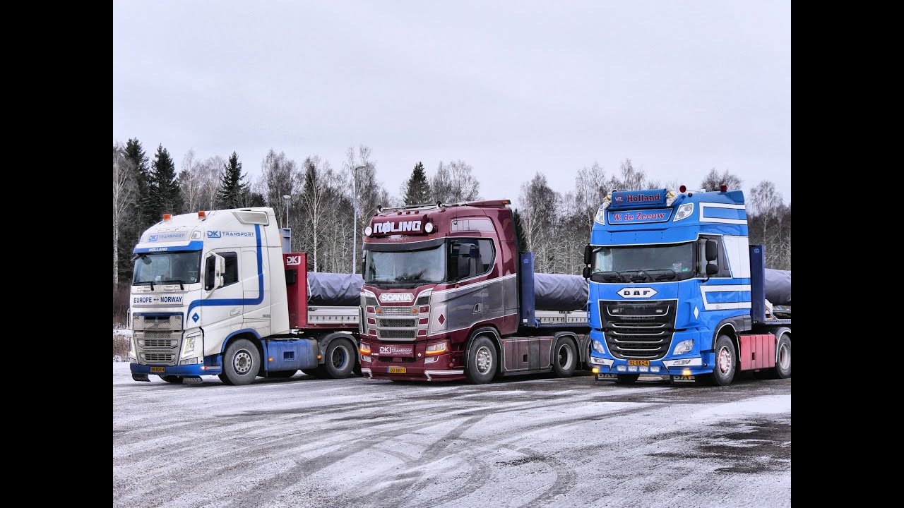 Утроился, чтобы съездить в Финляндию на Рождество - WV 22 - William de Zeeuw Trucking