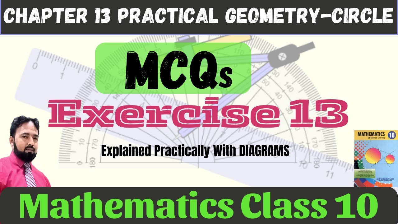 MCQs CHAPTER 13 | Practical Geometry Circle | 10th Math | THE STUDY GUIDERS