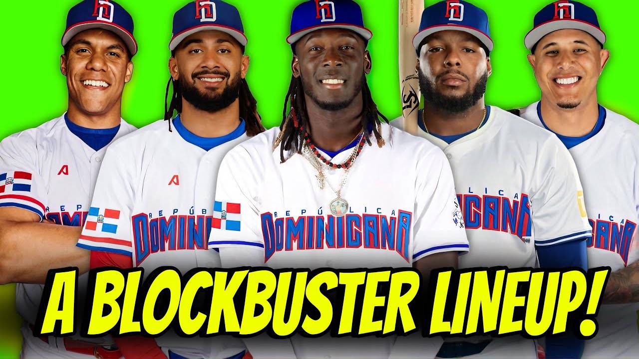 DOMINICAN REPUBLIC&rsquo;S MONSTER LINEUP FOR THE 2026 WORLD BASEBALL CLASSIC! MLB WBC