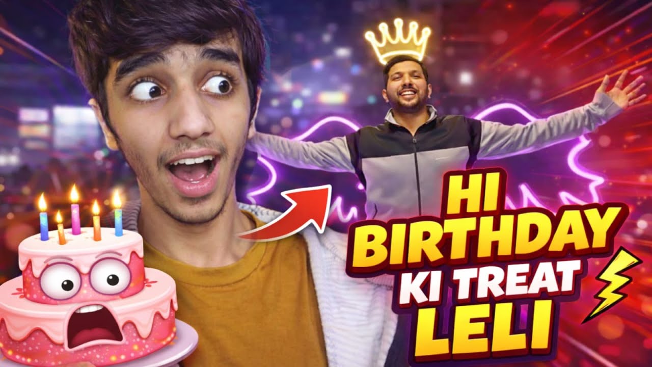 Finally Bhai Se Birthday Ki Treat Leli 🎉
