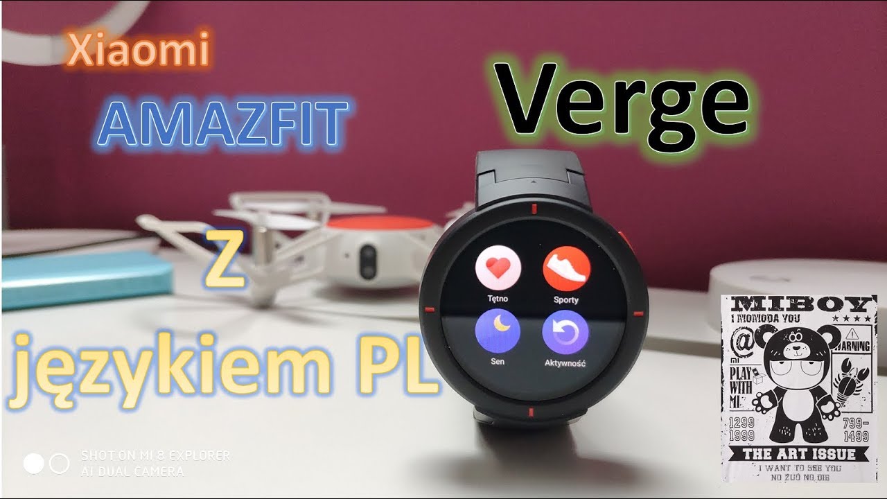 Xiaomi Amazfit Verge z językiem PL