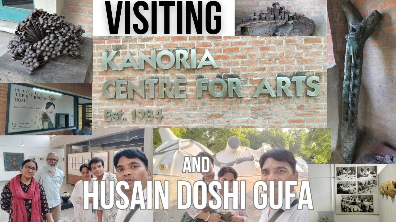 Visiting Kanoria Centre For Arts & Husain Doshi Gufa | Art Instinct