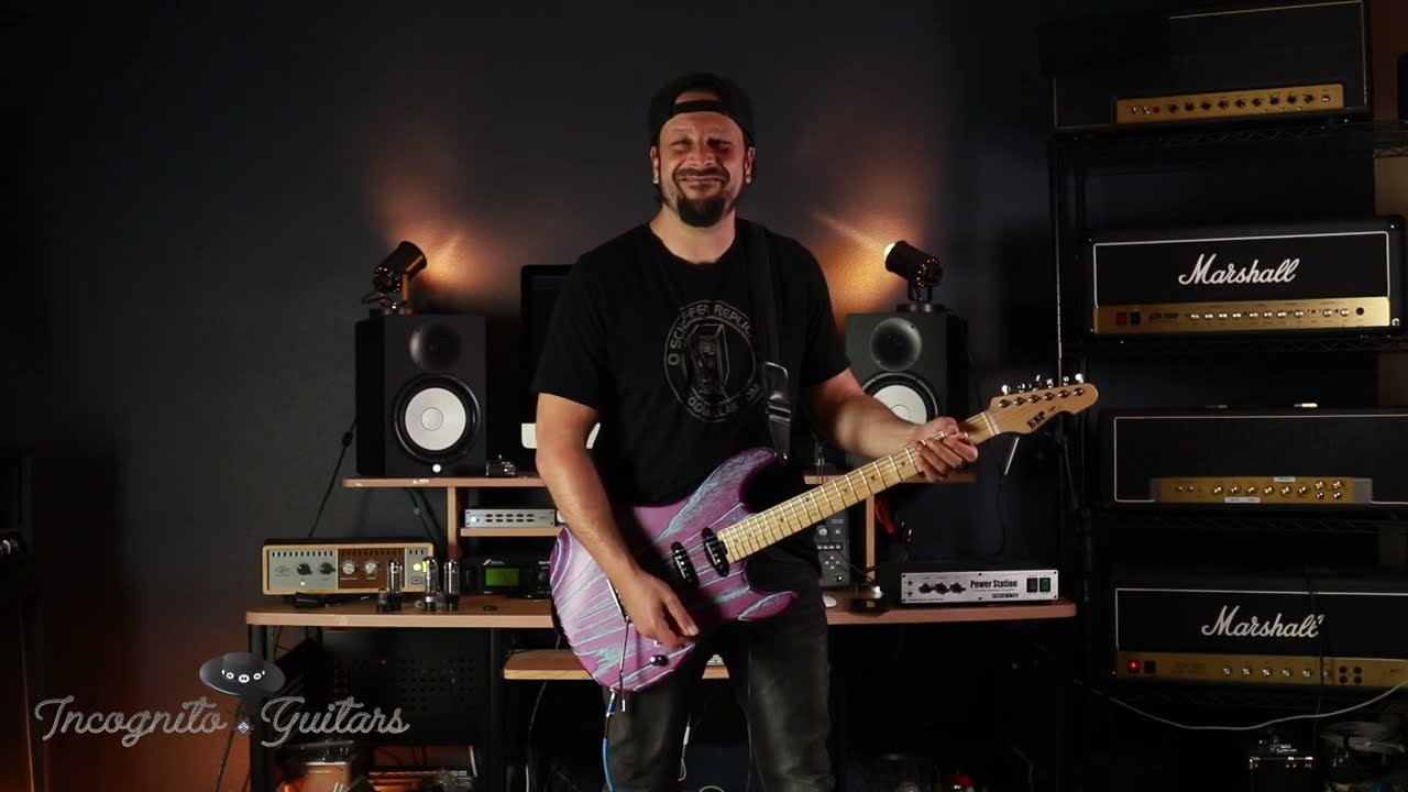 ESP Original Snapper w/ Doug Rappoport INDIGO Purple