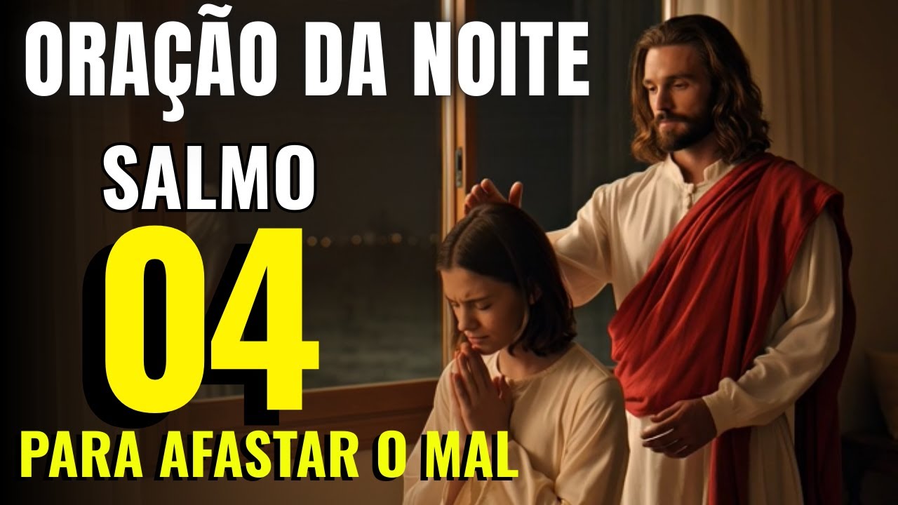 ORAÇÃO DA NOITE COM SALMO 4 que Afasta todo Mal.