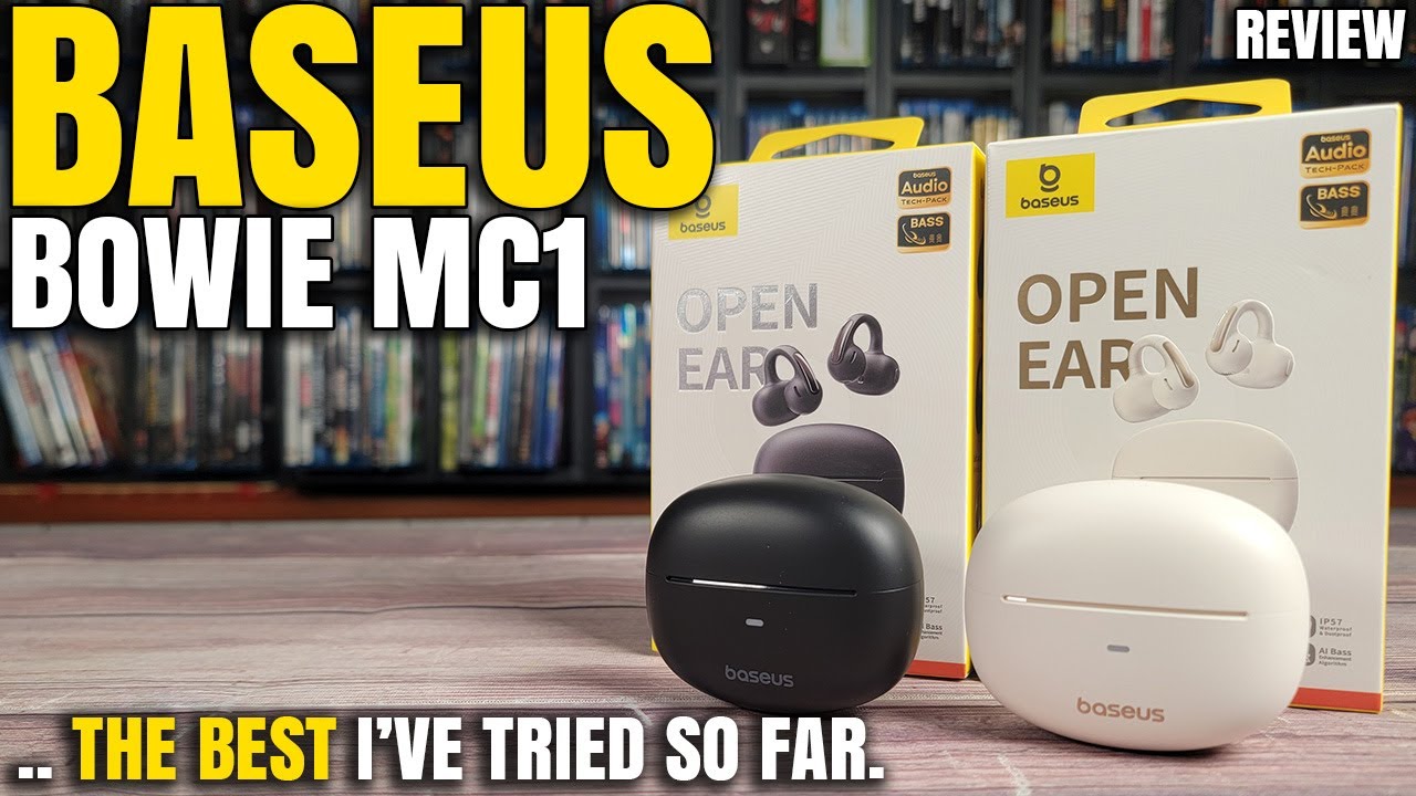 My New Favorite Earbuds! | Baseus Bowie MC1 Open-Ear Earbuds Review