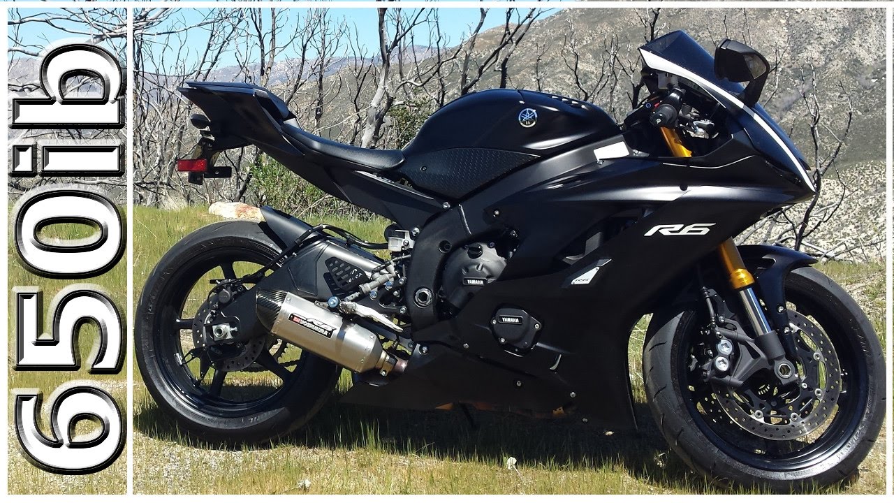 2017 Yamaha R6 vs R1M on the STREETS!