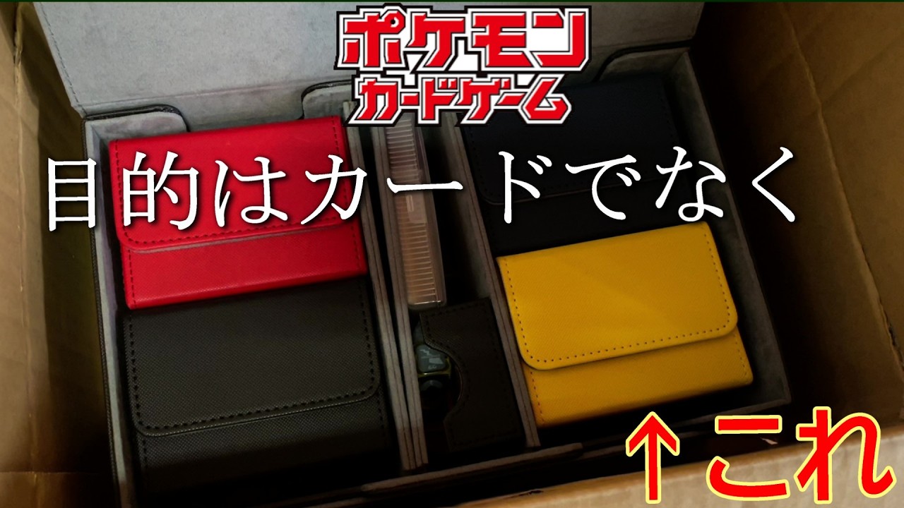 今回の引退品はポケモンカードでなくこれが目的