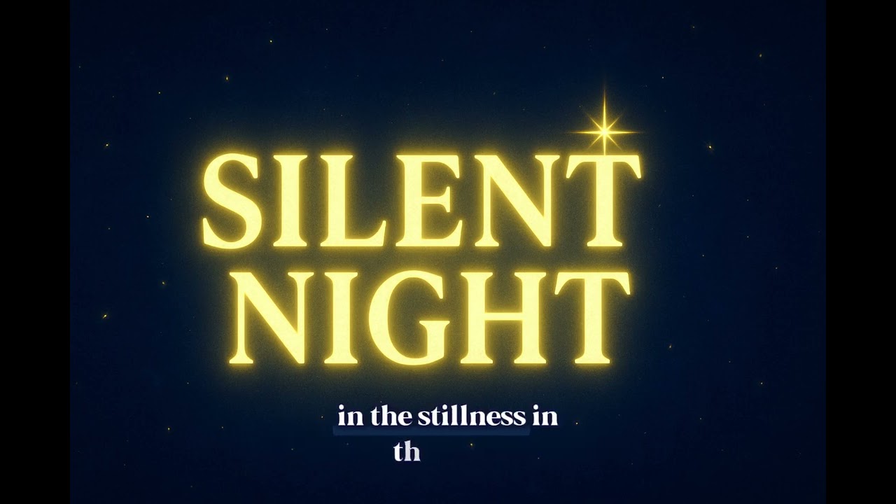 Silent Night With Lyrics