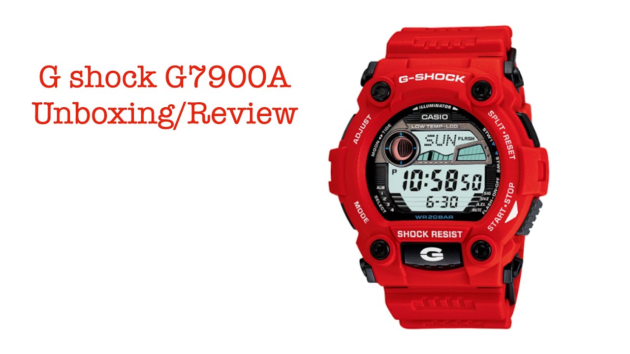Casio G7900A-4 Unboxing