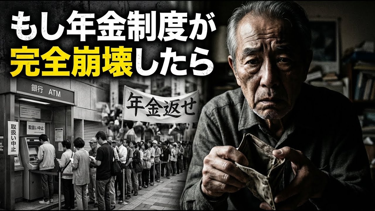 【絶望】もし年金制度が完全崩壊したら日本人はどうなるのか…