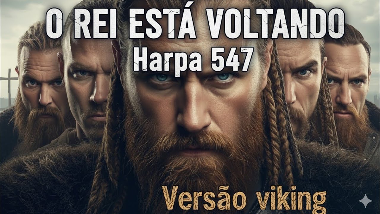 O rei está voltando - 547 Harpa cristã (versão Viking)