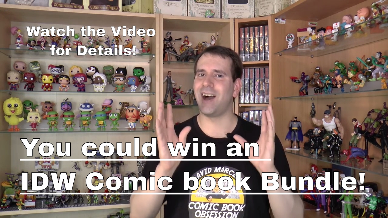 ENDED!!!!!        My first Giveaway! Enter for a chance to win a IDW Comic Bundle!