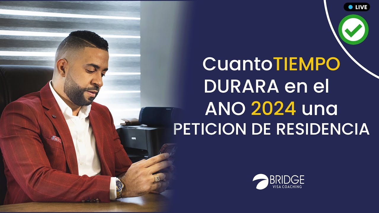 FORMULA PARA CALCULAR CUANTO TIEMPO DURA UNA PETICION DE RESIDENCIA ANO 2024