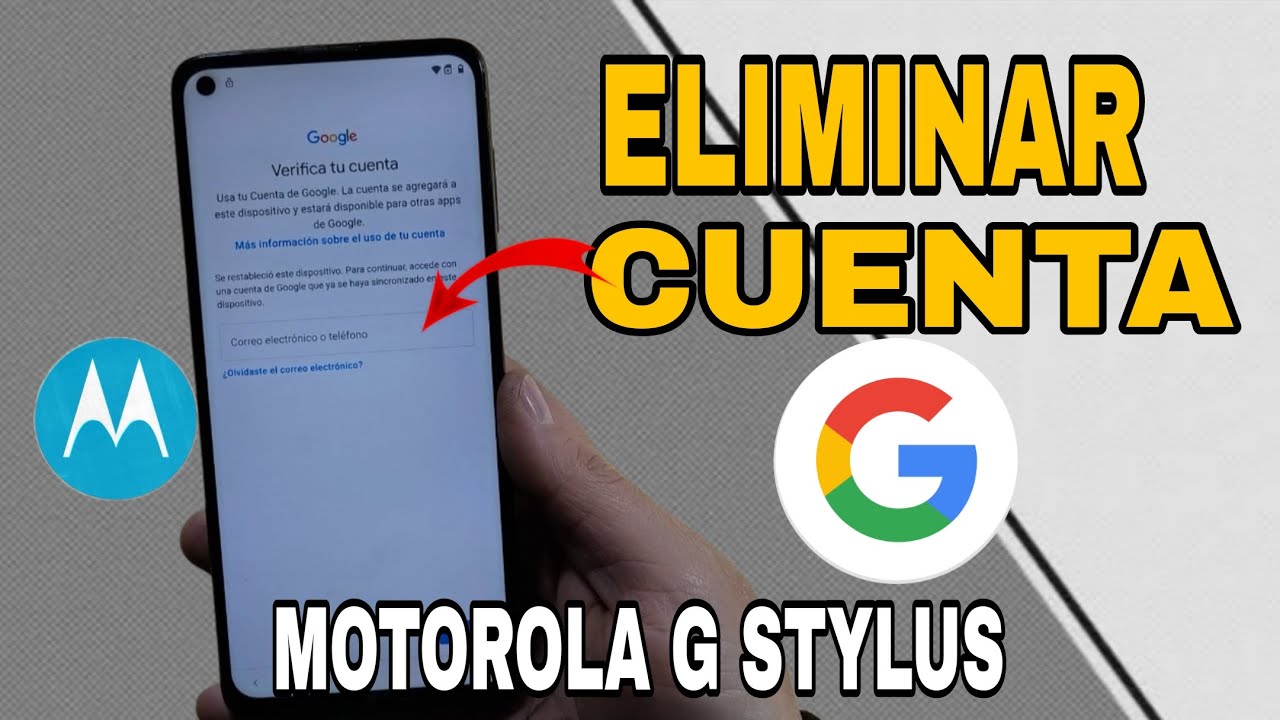 Eliminar cuenta Google Motorola Stylus 🔥 Todos los modelos (2020-2024, 5G) | Bypass FRP