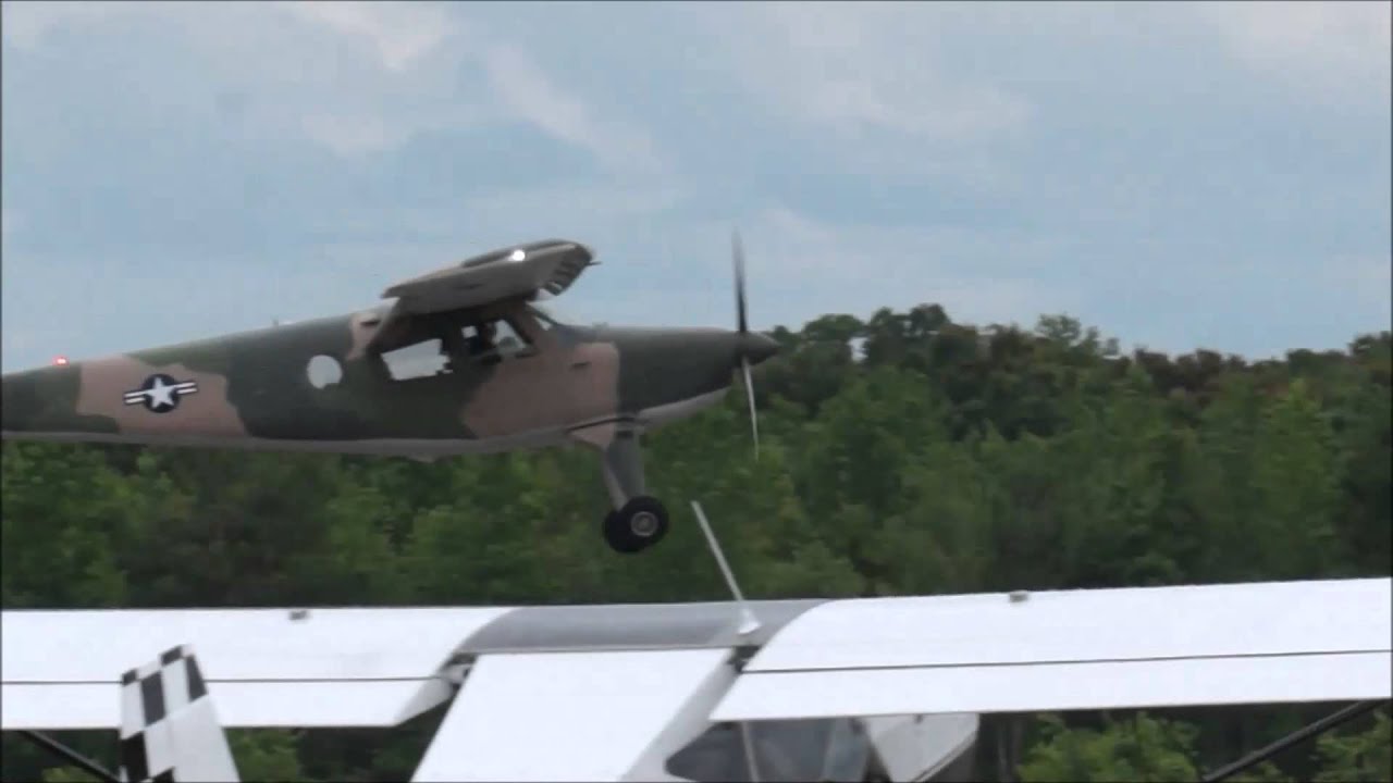 U10A HELIO SUPER COURIER at Anderson Regional Airshow 2015