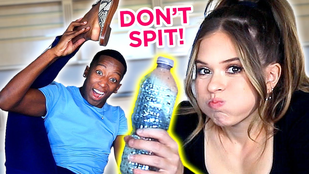 Kelianne Stankus VS. Markell Washington Try Not To Laugh 😂 Challenge | AwesomenessTV