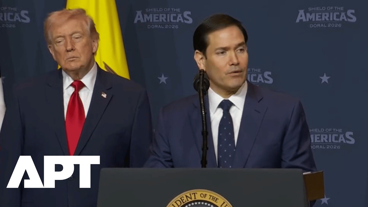 Rubio Addresses Latin Leaders in Spanish at Trump’s Shield of the Americas Summit | APT