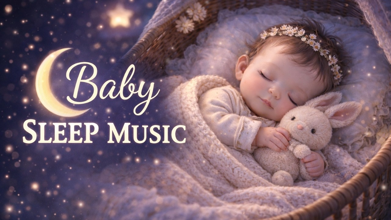 Baby Sleep Music 🌙 Fall Asleep Fast (90 Min)