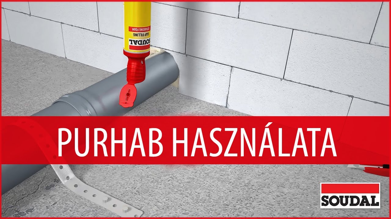 Réskitöltés purhabbal 🧱 Hogyan töltsük ki a csőáttörést?