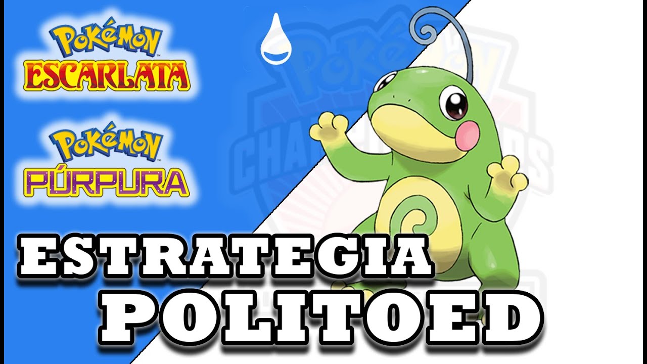 Politoed Estrategia Pokémon - Guía competitiva para Pokémon Escarlata y Púrpura