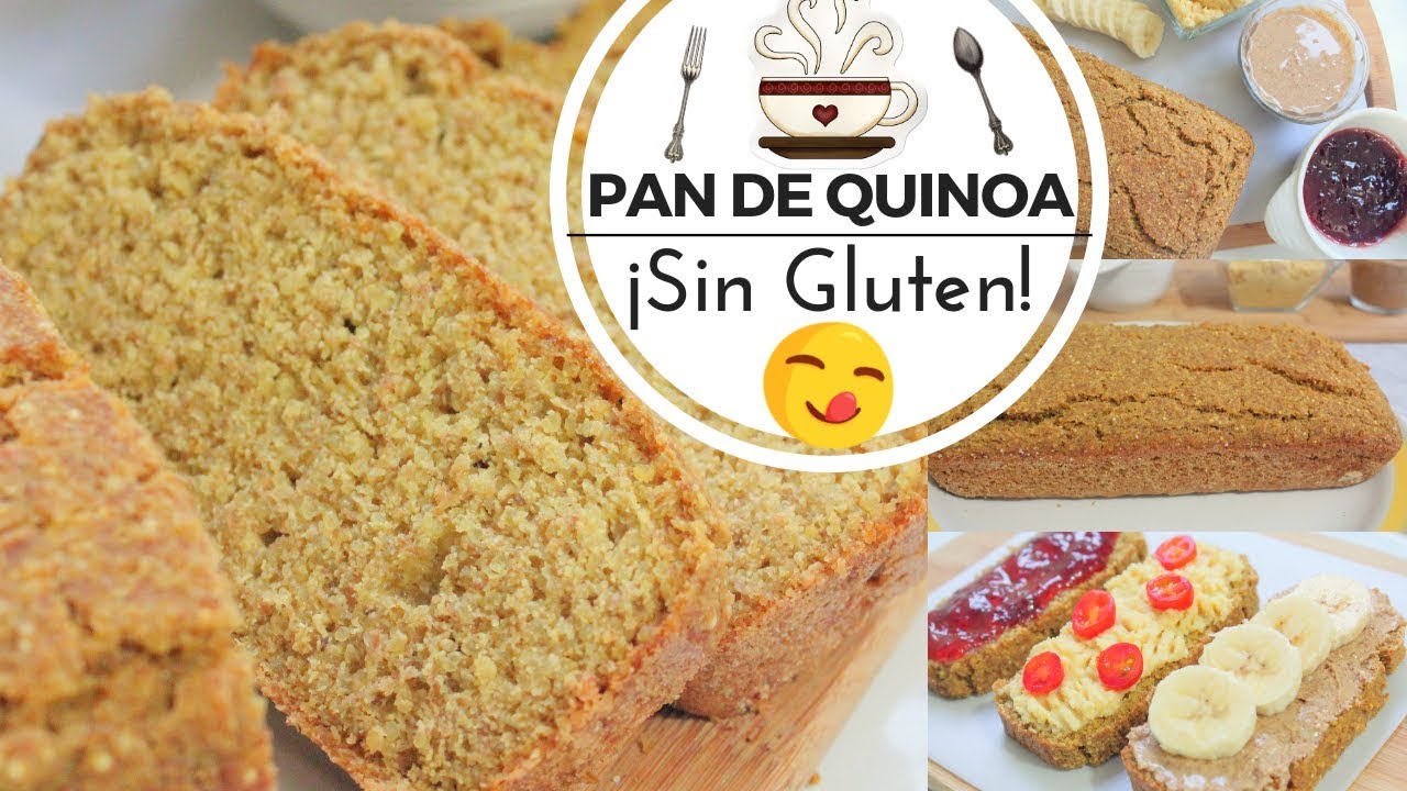 ¡EXQUISITO PAN DE QUINOA SIN GLUTEN! -Transición Vegana