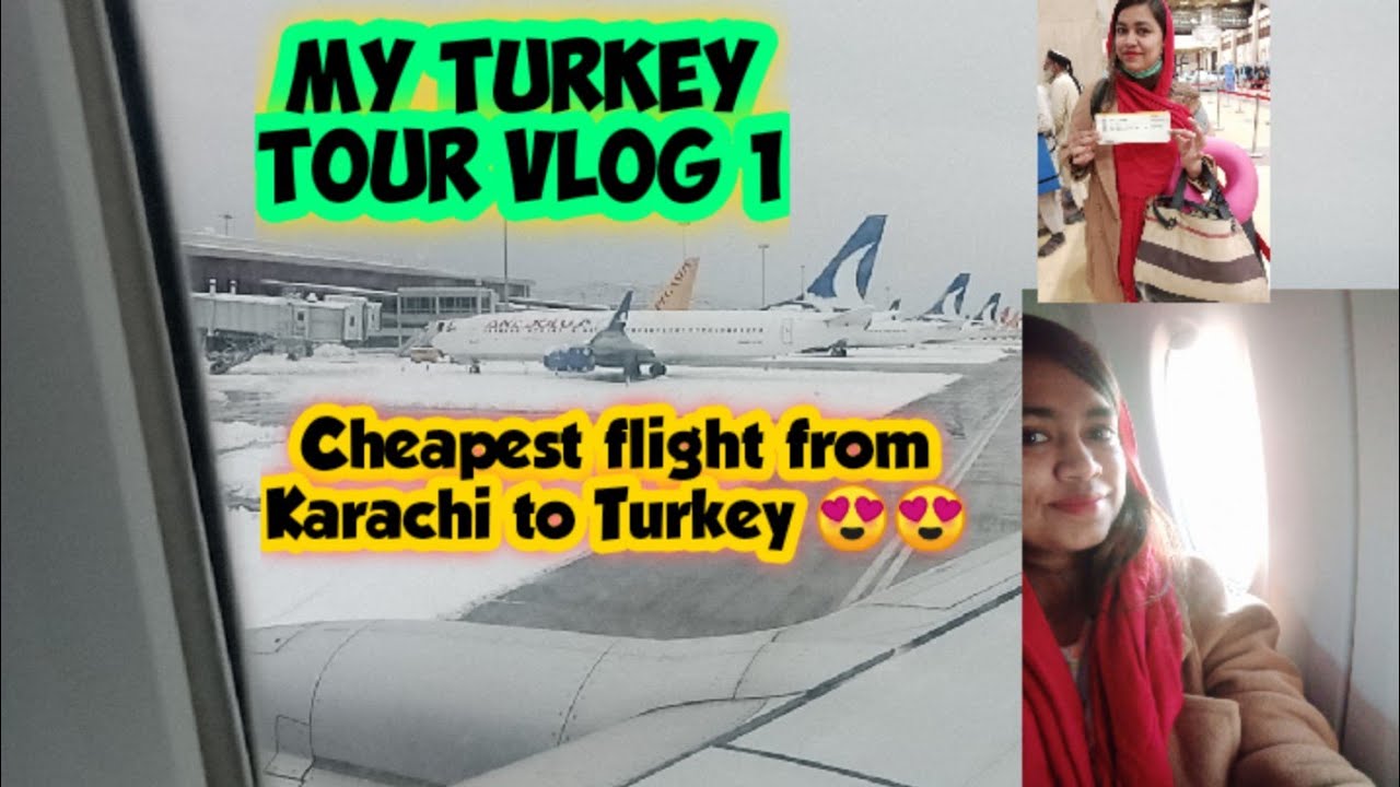 Cheapest flight from Karachi to Turkey | Pegasus Airline | Pakistan to Turkey