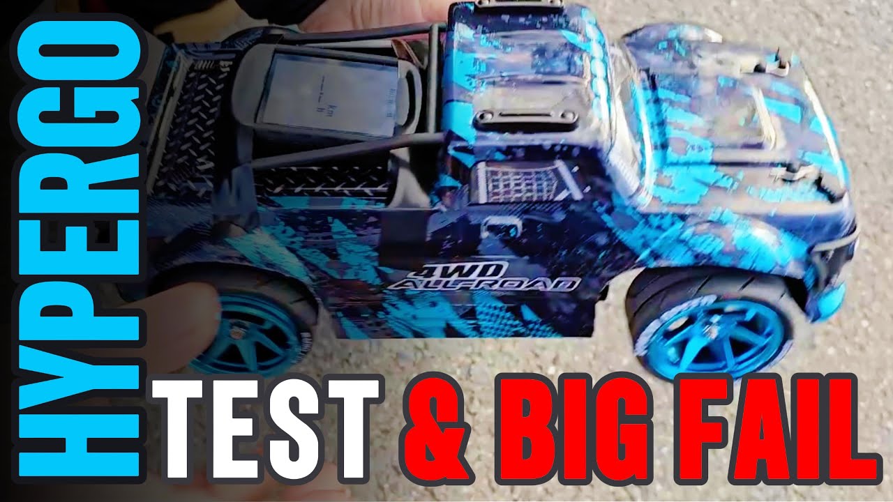 HyperGo konečně otestován!!! Velký průšvih (HyperGo finally tested!!! Big Fail) [RC]