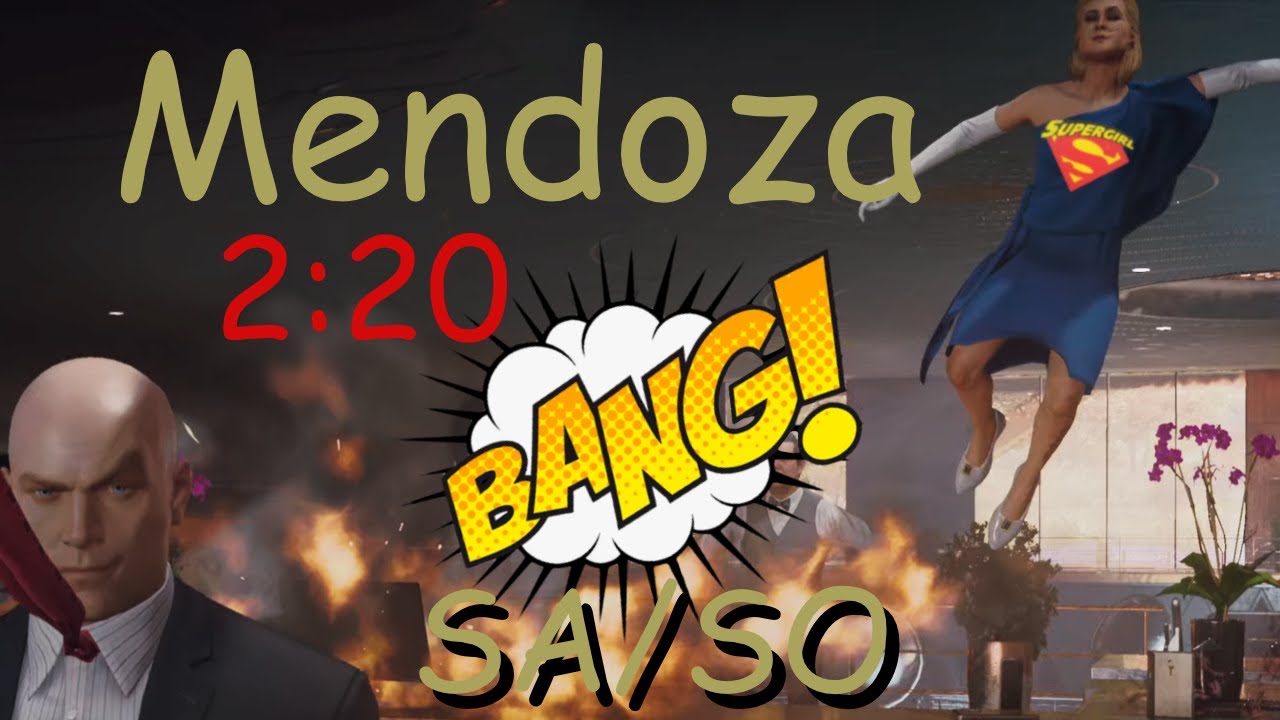 Hitman 3 - Mendoza - The Farewell - Master - Silent Assassin Suit Only 2:20