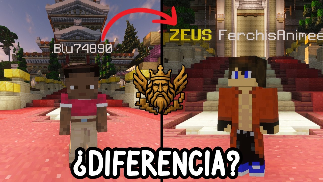 ASÍ SON TODOS LOS RANGOS DE DIOSESMC ¿VALE LA PENA? | Dioses MC Servidor de Vegetta777 y TheWillyRex