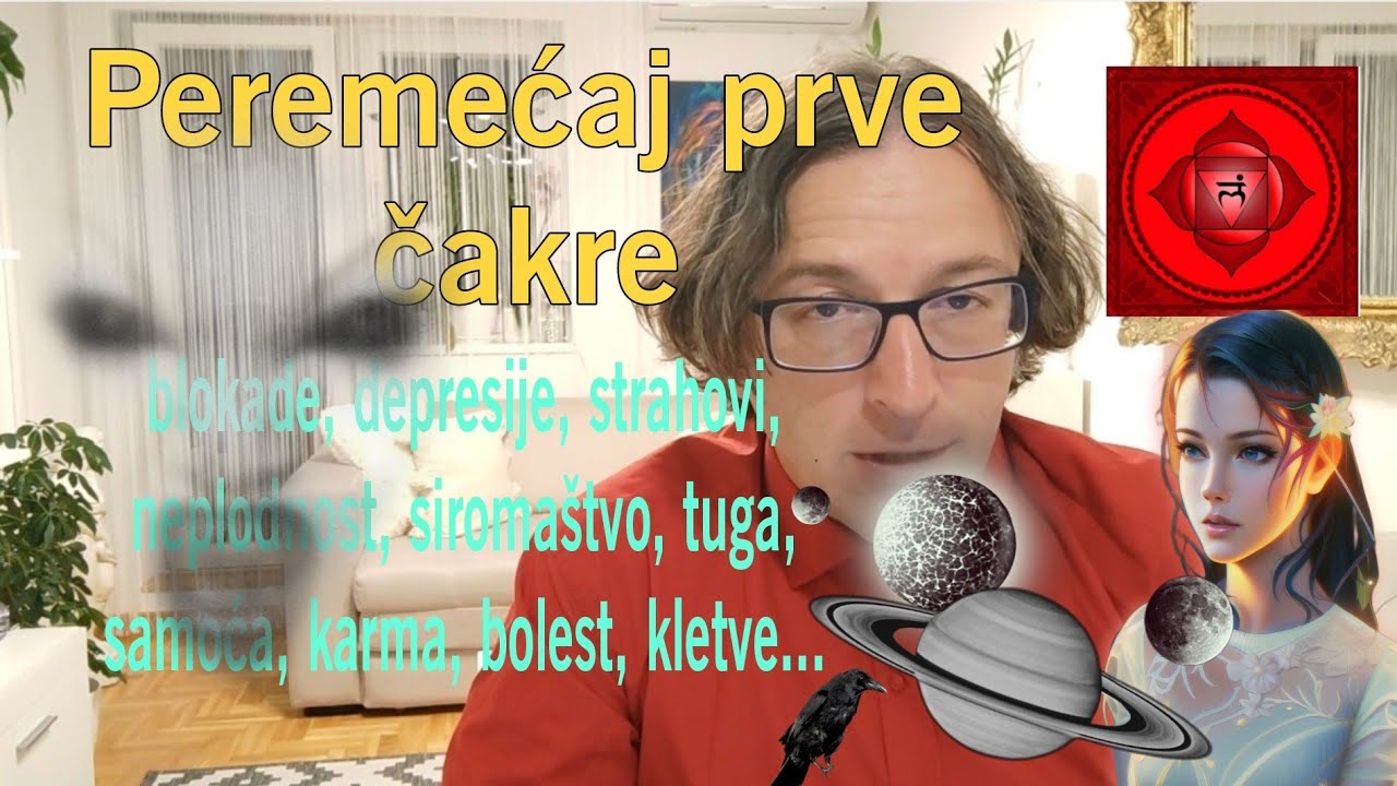 PREDRAG PETKOVIĆ, POREMEĆAJ PRVE (KORENE) ČAKRE.