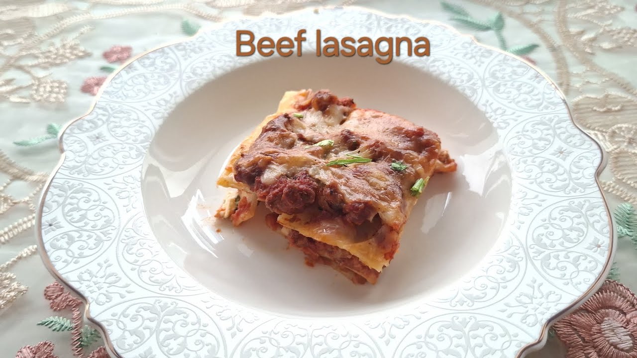 Small-Batch No Leftover Beef Lasagna